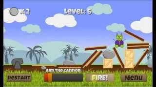 preview picture of video 'Hit The Monster - angry birds type game made in Unity 3D'