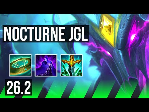 NOCTURNE vs EKKO (JGL) | 40K damage | EUW Master | 26.2