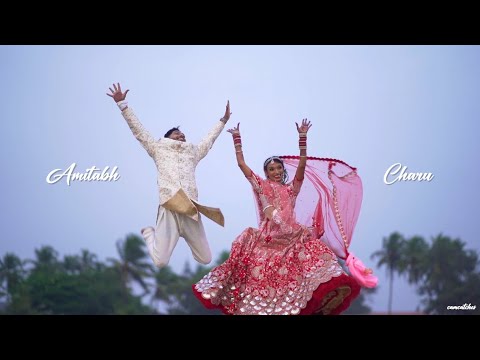 Charu & Amitabh Goa Beach Wedding Film Trailer | cam catches