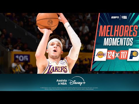 REAVES bate recorde pessoal na NBA, e LAKERS vencem PACERS sem LUKA E LEBRON; VEJA como foi