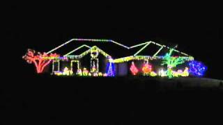Wolfe's Christmas Lights 2010 - Joy to the World, Homestead, Edmond, OK