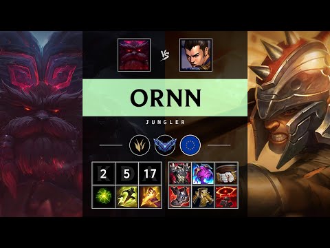 Ornn Jungle vs Xin Zhao - EUW Diamond Patch 25.07