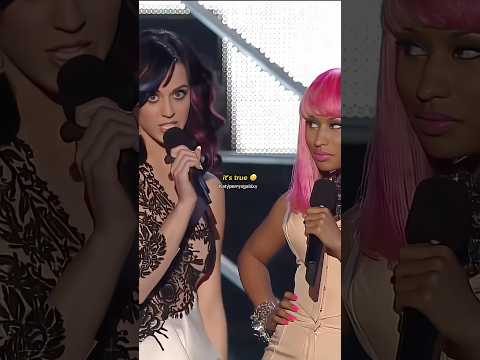 Katy Perry and Nicki Minaj at the 2010 VMAs 💕