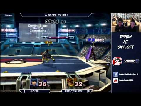 Smash @ Skyloft 8/28 - Winners Round 1 - JustTim (Marth) vs H0neybluntz (Captain Falcon)