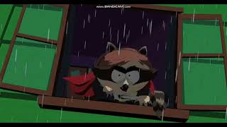 South Park (Season 14) Coon jumps out the Window (