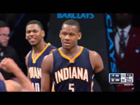 Lavoy Allen dunk on Thomas Robinson