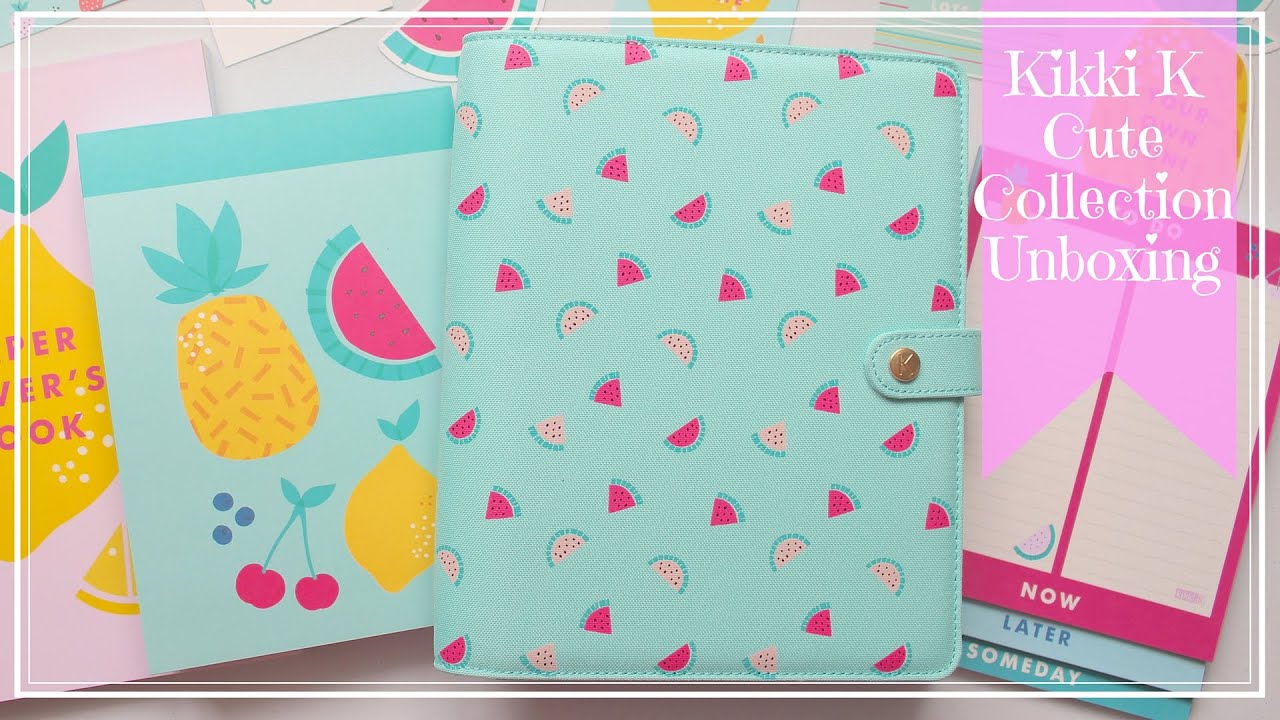Unboxing: Kikki k Cute Planner & Cute collection Goodies