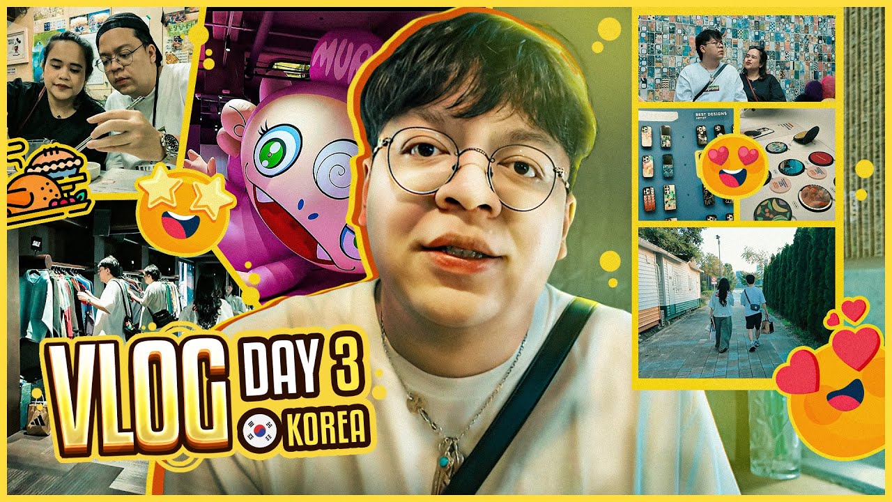 VLOG KOREA DAY 3 - SHOPPING DI KOREA - JALAN JALAN DI TAMAN