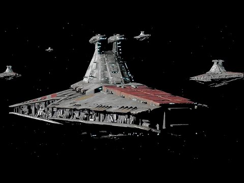 Republic Fleet Arrives - Star Wars Fan Animation
