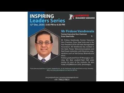 JMA Inspiring Leaders Series - by Firdose Vandrevala