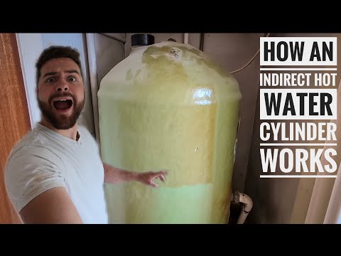 How an indirect hot water tank works