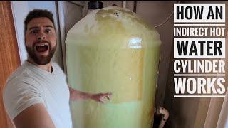 How an indirect hot water tank works