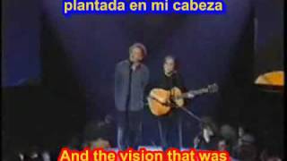 The sounds of silence - Simon & Garfunkel ( SUBTITULADO ESPAÑOL INGLES )