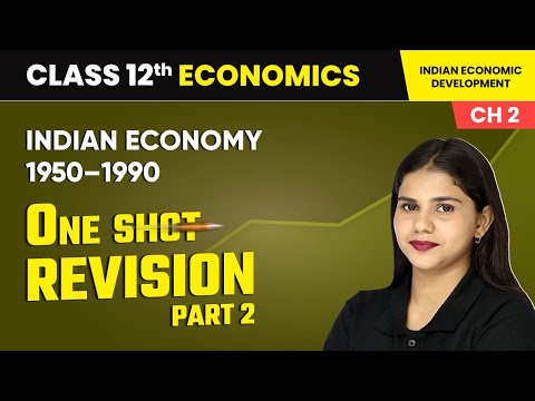 Indian Economy on The Eve of Independence One Shot Revision Class 12 Economics Ch 1 CBSE 2024