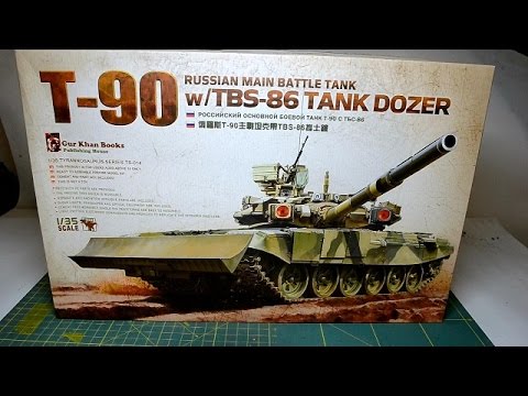 Meng TS-014 1/35 RUSSIAN TANK T-90 TANK DOZER 