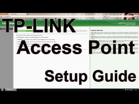 comment installer tp-link tl-wa801nd