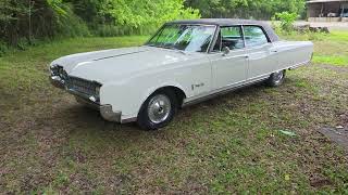 1966 Oldsmobile 98 Luxury Sedan Walk Around and Drive Away