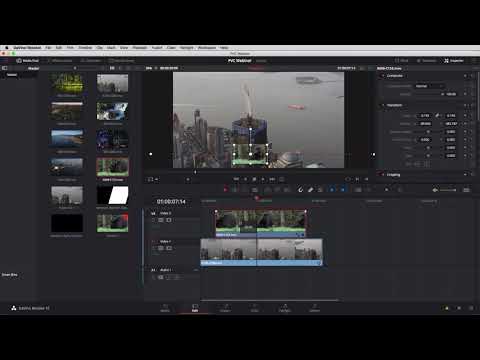 Blackmagic Fusion inside Davinci Resolve 15 Tutorial