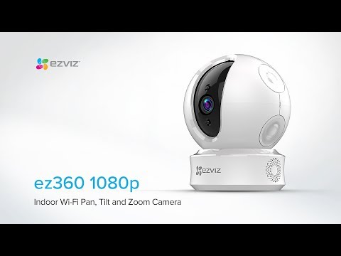 Ezviz 2 mp wi-fi pan tilt internet camera, model: cs-cv246-b...