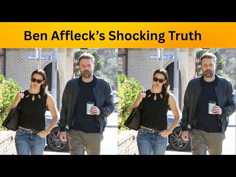 Ben Affleck's Confession Will Leave You SPEECHLESS