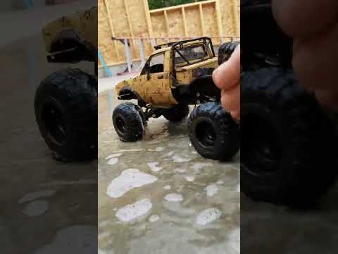 Thumbnail for Wpl C14 Spinning tires in water #wpl #rc #scale #toyota #hilux #power by Toyota, Toyota Hilux