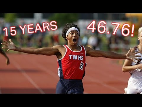 Justin Braun, Freshman, runs 46.76 in 400m Dash at the 2019 OHSAA D1 State Meet