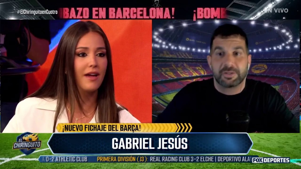 😯🔥 GABRIEL JESÚS suena para fichar por el BARCELONA, ¿un buen refuerzo? | El Chiringuito