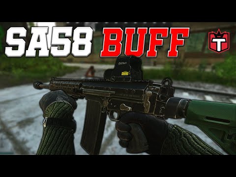 NEW SA-58 BUFF MAKES IT 63 RECOIL WITH M62?!?! | Escape From Tarkov