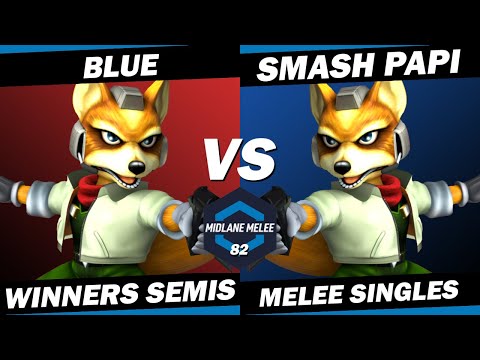 Blue vs Smash Papi - Winners Semi Finals | Midlane Melee 82