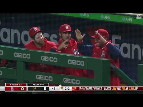 Cardinals Albert Pujols CRUSHES his 703rd CAREER Home Run!! 🔥 2nd All-Time in RBI!!  - 10/3/33