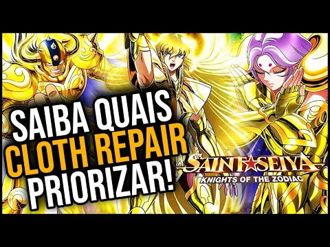 DICA IMPORTANTE! PLANEJAMENTO PARA OS PRÓXIMOS CLOTH REPAIRS! - SAINT SEIYA AWAKENING