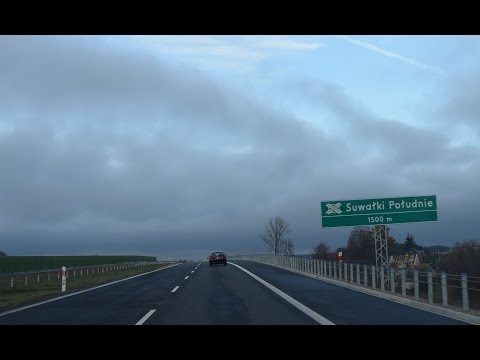 Droga ekspresowa S61 i droga krajowa DK8 - odcinek Augustów - Suwałki - otwarcie odcinka !