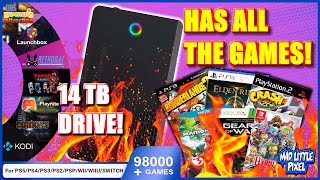 HOW Is This Possible? This 14TB RETRO Emulation Drive Has ALL The Games!