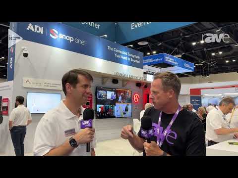 InfoComm 2025: Gary Kayye Talks to ADI | Snap One Director of ProAV, Scott Normand
