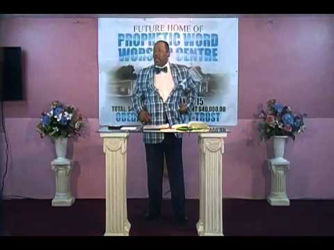 Apostle Elmer Ross- The Bible, Our Personal Trainer (part 1)- Prophetic Word Worhip Centre
