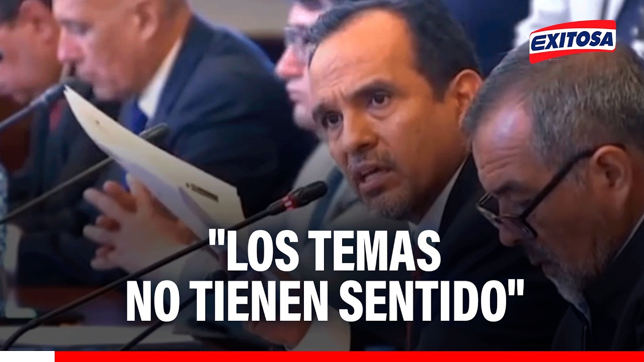 🔴🔵 Humberto Morales cuestiona a ministros por intentar incluir nuevos temas en facultades