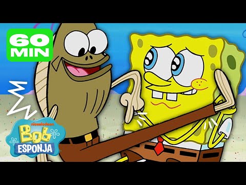 Bob Esponja | ¡30 MINUTOS de los mejores momentos de Fred el pez! 🐟 | Bob Esponja en Español