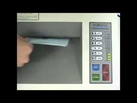 Formax FD 8500HS High Security Level 6 Paper Shredder - FD8500HS