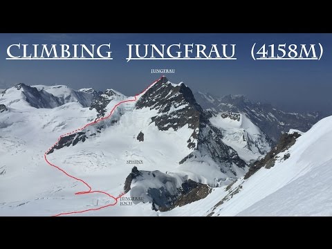 CLIMBING JUNGFRAU (4158m)