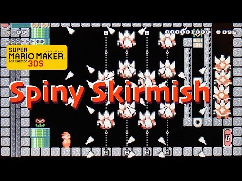 [GAMEPLAY 83] Nintendo Super Mario Maker Spiny Skirmish