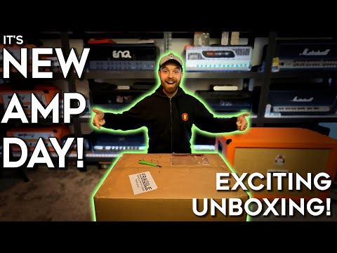 YES! It's FINALLY Here! (New Amp Unboxing!)