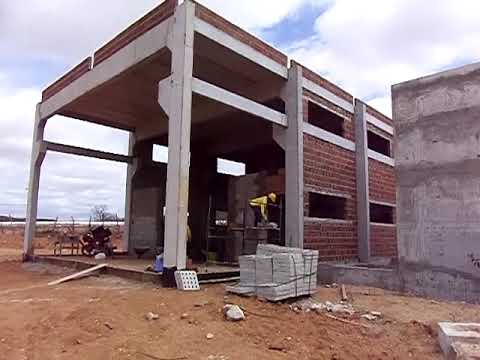 Estação elevatória da Transparaíba no trevo de Baraúna PB.