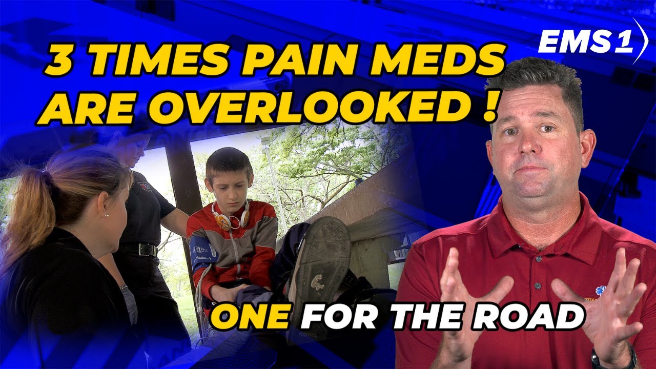 3 times pain meds are overlooked | One for the Road