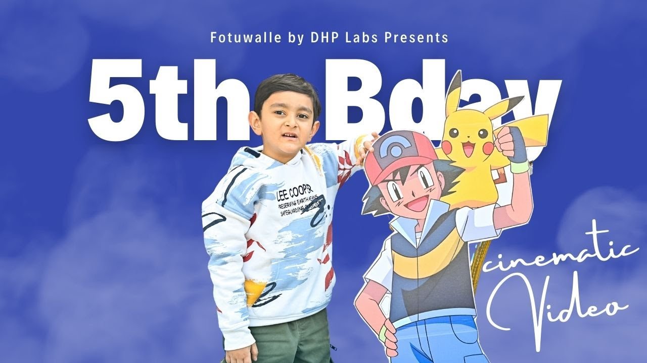 Saumegh's 5th Birthday Cinematic Highlight |  Fotuwalle by DHP Labs in Gurgaon