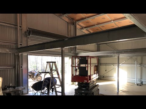 My Best shed build - mezzanine floor PT 9