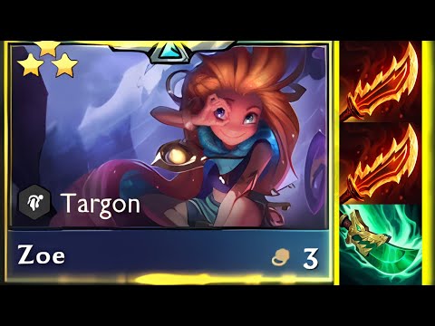 How Toxic is Zoe ⭐⭐⭐ 3 Star with this BUILD | 6 Arcanist | TFT SET 16