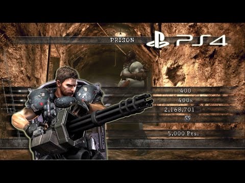 NO MERCY Prison 2168k Chris Heavy Metal | Resident Evil 5 PS4 Mercenaries United