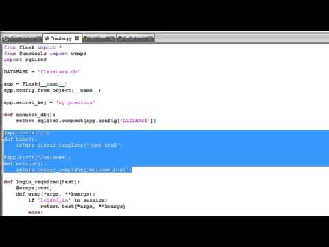 Introduction to Flask (Part 6) - task management application (FlaskTaskr)
