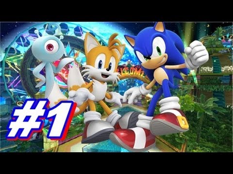 Let's Play Sonic Colors Wii Walkthrough - Part 1