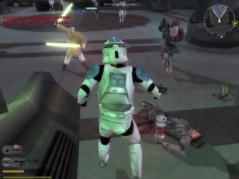 Star Wars Battlefront II (2005) | Campaign | Sorry Younglings :( | Battle on Corusant / Jedi Temple
